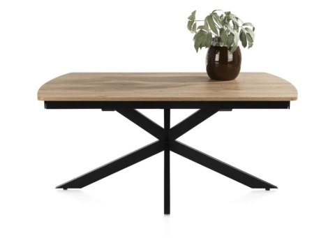 [na zamówienie] Rozkładany Stół Jadalniany PAVALON 170-230 cm - Blat HPL Primo Laminato Natural - Centralna Noga Designerska