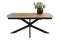 [na zamówienie] Rozkładany Stół Jadalniany PAVALON 170-230 cm - Blat HPL Primo Laminato Natural - Centralna Noga Designerska