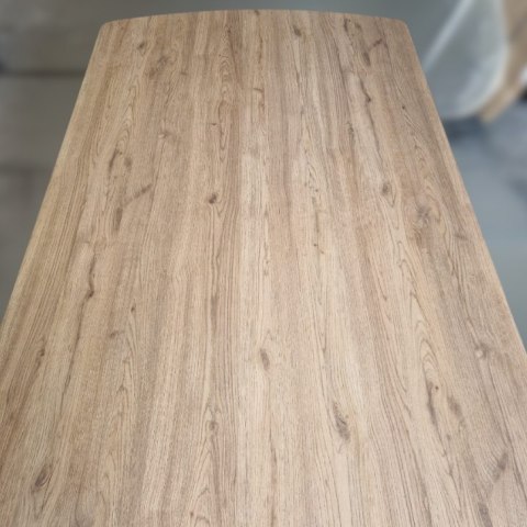 [na zamówienie] Rozkładany Stół Jadalniany PAVALON 170-230 cm - Blat HPL Primo Laminato Natural - Centralna Noga Designerska