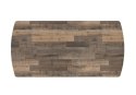 [na zamówienie] Rozkładany Stół Jadalniany PAVALON 200-278 cm - Blat HPL Primo Laminato Driftwood - Centralna Noga Designerska