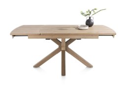 [na zamówienie] Stół rozkładany Henders & Hazel Nyon 140-190x100 cm, fornir dębowy, kolor Dune Oak/Dąb Wydmowy
