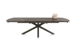 [na zamówienie] Stół rozkładany Henders & Hazel Nyon 200-280x100 cm, fornir dębowy, kolor Bazalt