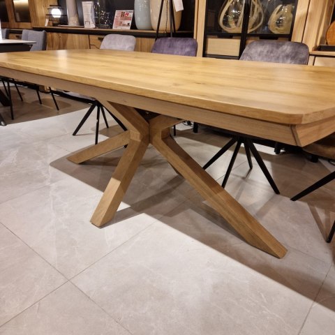 [na zamówienie] Stół rozkładany NYON Henders& Hazel 200+80 x 100 cm, fornir dębowy, kolor Dune Oak/Dąb Wydmowy