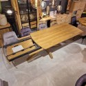 [na zamówienie] Stół rozkładany NYON Henders& Hazel 200+80 x 100 cm, fornir dębowy, kolor Dune Oak/Dąb Wydmowy