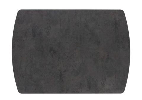 [od ręki] Rozkładany Stół Jadalniany PAVALON 140-190 cm - Blat HPL Primo Laminato Antracyt - Centralna Noga Designerska