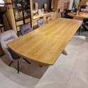 [od ręki] Stół rozkładany NYON Henders& Hazel 200+80 x 100 cm, fornir dębowy, kolor Dune Oak/Dąb Wydmowy