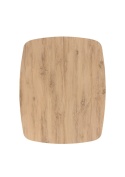 [fabrycznie nowy] Kompaktowy Rozkładany Stół Ceramiczny LATTINA 140-200 cm – Ceramic Oak Natural (Dąb Naturalny) Metalowe Nogi