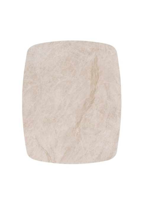 [fabrycznie nowy] Rozkładany Stół Ceramiczny LATTINA 140-200 cm – Ceramic Marble Creme (Efekt Kremowego Marmuru) Metalowe Nogi