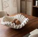 [na zamówienie] Designerska Misa Dekoracyjna BELLA Ø 51 cm - Kolor Cremefarben / Sand (Piaskowy Krem z Nakrapianą Strukturą)