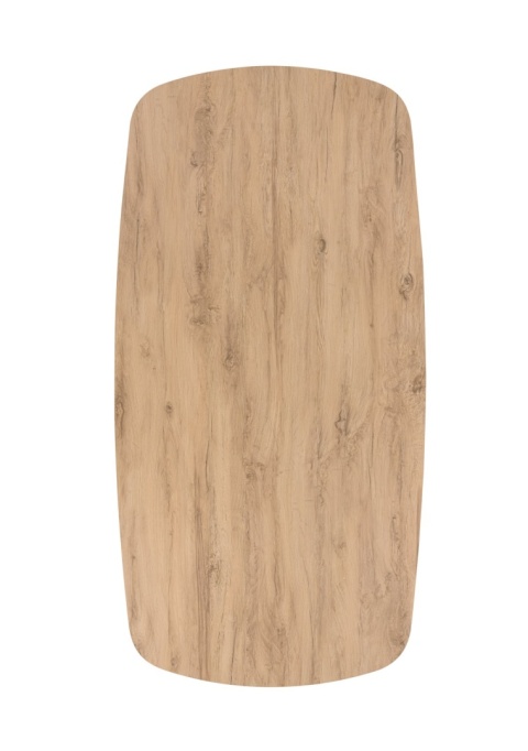 [fabrycznie nowy] Ekskluzywny Rozkładany Stół Ceramiczny LATTINA 200-300 cm – Blat Ceramic Oak Natural – Czarne Metalowe Nogi