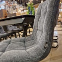 [od ręki] Krzesło Henders& Hazel Kate tapicerka Livigno Antracyt (PRABAT20%)