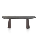 [K, od ręki] Stół Xooon Arawood 240 x 120 cm natural noga TRENTON