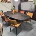 [K, od ręki] Stół Xooon Arawood 240 x 120 cm natural noga TRENTON