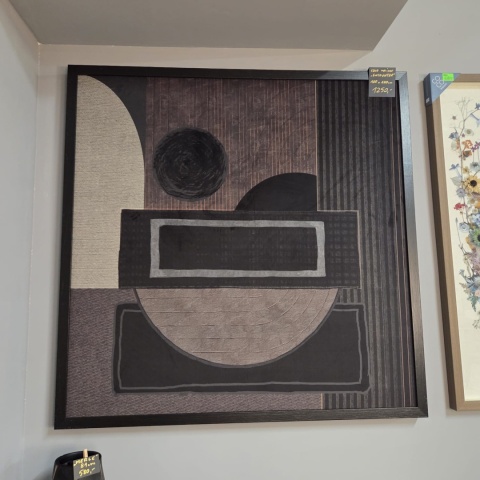 Ekskluzywny Obraz Aksamitny 3D ENCOUNTER DARK 100x100 cm – COCOmaison®