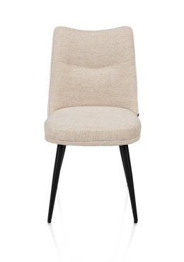 [na zamówienie] Krzesło do jadalni HESTER – mikrofibra, kolor beżowy / kremowy (Beige / Creme)