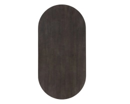 [na zamówienie] Dębowy stół do jadalni HENDERS & HAZEL RAVELLO (120 × 240 cm) – blat z litego drewna, kolor Basalt, Platinum Lak