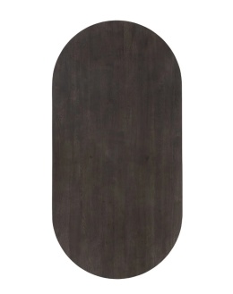 [na zamówienie] Dębowy stół do jadalni HENDERS & HAZEL RAVELLO (120 × 270 cm) – blat z litego drewna, kolor Basalt, Platinum Lak