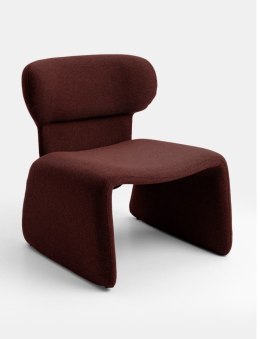 Fotel Wypoczynkowy LIVA - Tkanina Bordeaux - COCOmaison®