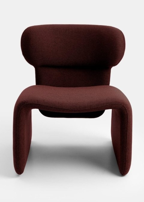 Fotel Wypoczynkowy LIVA - Tkanina Bordeaux - COCOmaison®