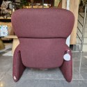 Fotel Wypoczynkowy LIVA - Tkanina Bordeaux - COCOmaison®