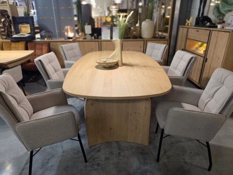 [od ręki] Fotel jadalniany EDEN – Jasnoszara Plecionka, Design Henders & Hazel