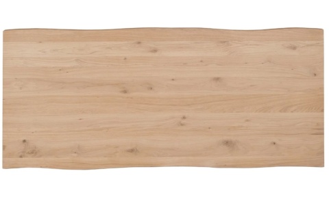 [od ręki] Stół do Jadalni Nyborg 200x100 cm - Fornir Dębowy Dune Natural | Noga Centralna