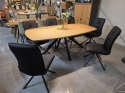 [K, od ręki] Ekskluzywne Krzesło Jadalniane MILVA - Naturalna Skóra Catania, Nowoczesny Design, Wysokie Ergonomiczne Oparcie