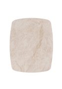 [od ręki] Rozkładany Stół Ceramiczny LATTINA 140-200 cm – Ceramic Marble Creme (Efekt Kremowego Marmuru) Metalowe Nogi