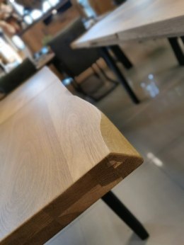 Rozkładany stół Metalox 140 + 50 x 90 cm Noga typu Pająk