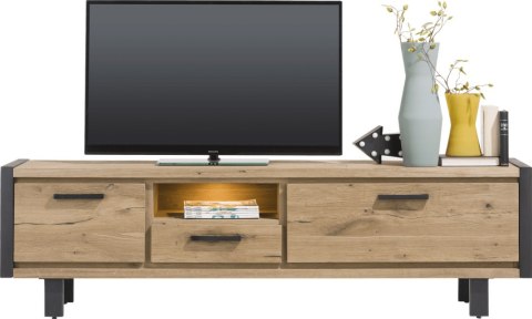 (R) Szafka RTV Brooklyn 210 cm Happy at Home (R) Szafka RTV Brooklyn 210 cm Happy at Home