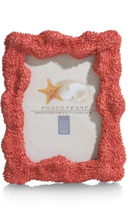 COCOmaison Coral ramka na zdjęcie 18 x 23 cm