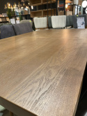 Rozkładany stół 160 + 50 x 100 cm Metalox prosta krawędź